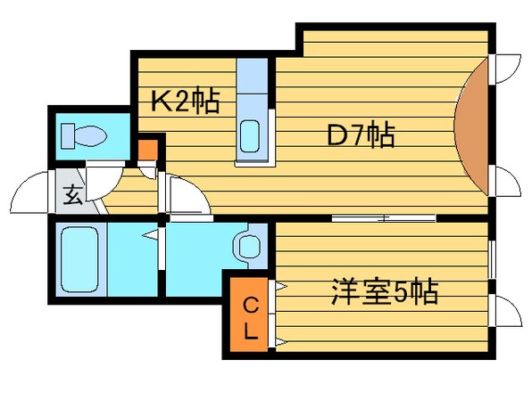 クレインコ－トⅡの物件間取画像